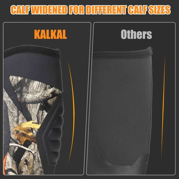 kalkal hunting boots-wide calf design