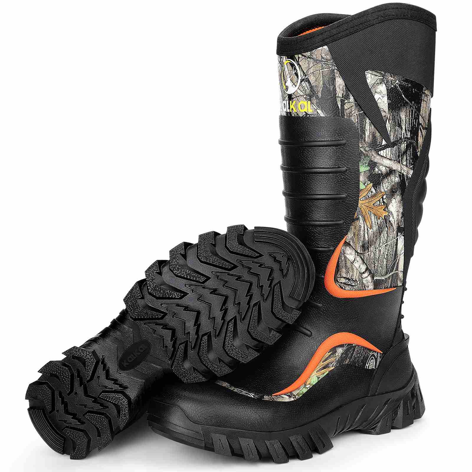 kalkal insulated winter hunting boots for men