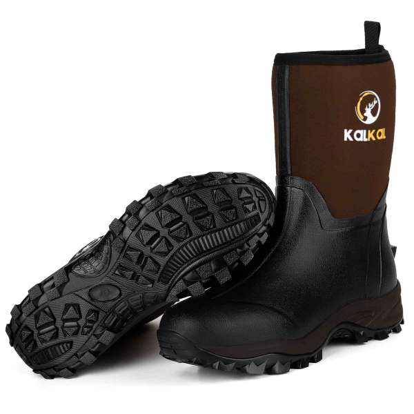 kalkal brown garden boots