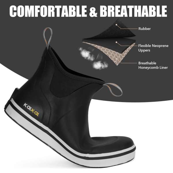 comfortable deck boots on kalkal-online.com
