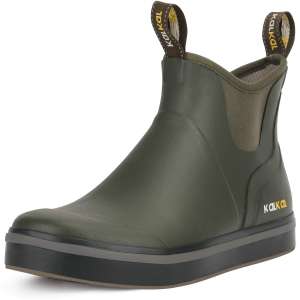 kalkal ankle deck boots - army green