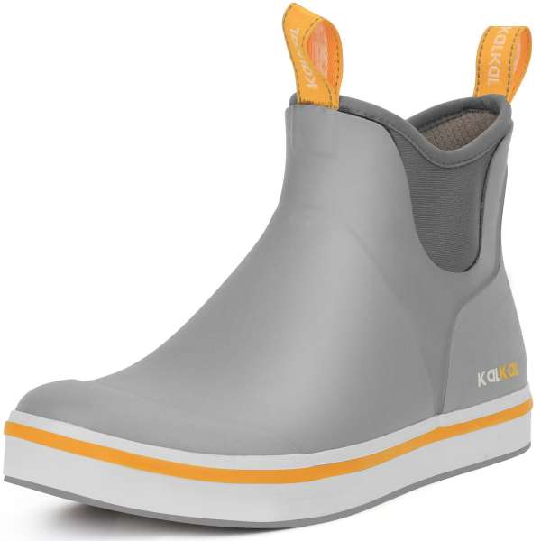 kalkal ankle deck boots - grey