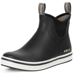 kalkal fishing deck boots - black