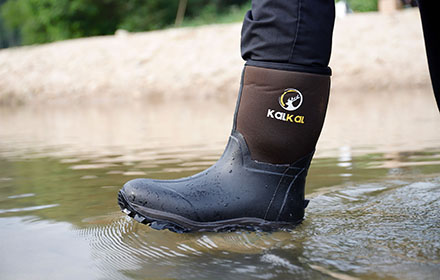 Kalkal slip-resistant rubber boots