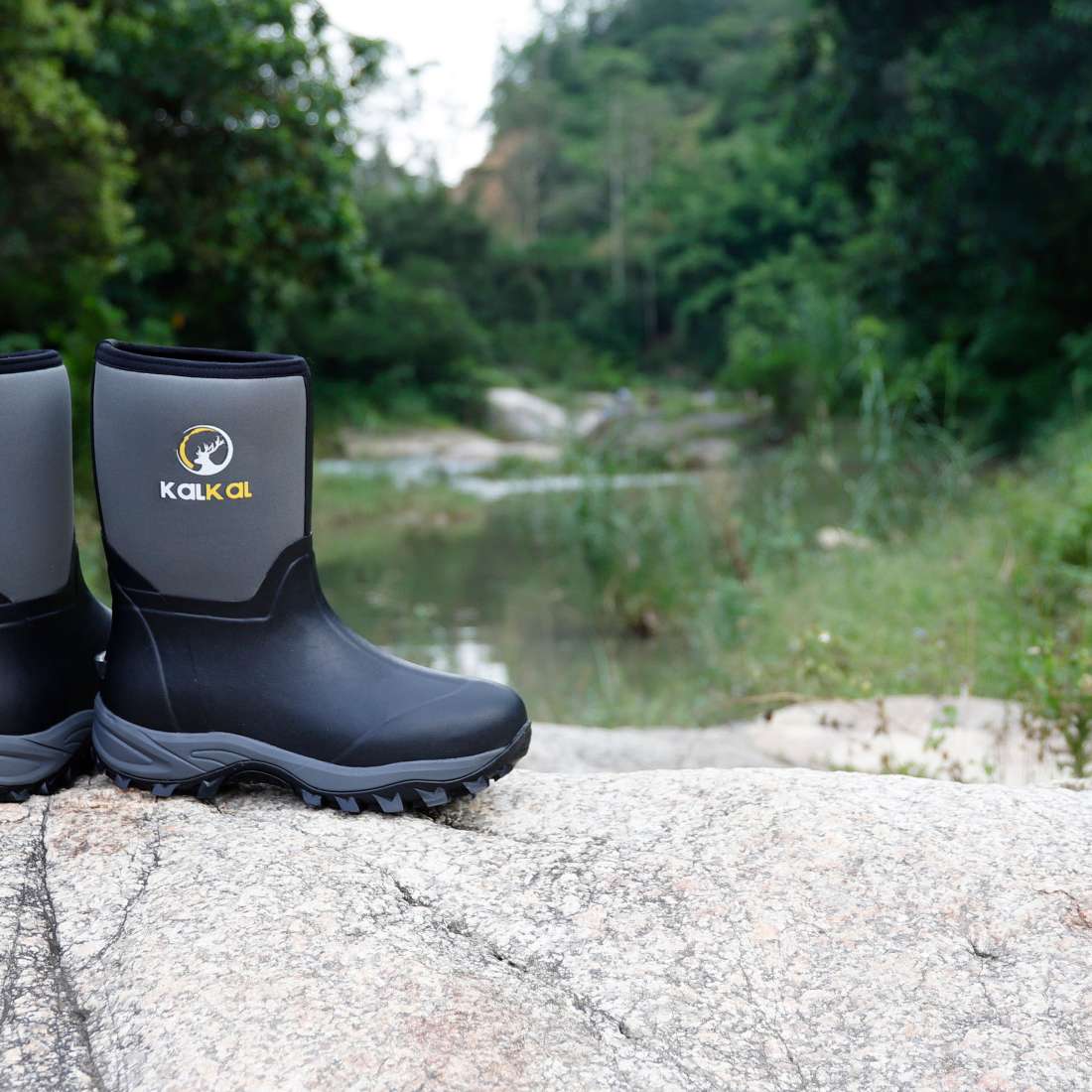 Kalkal insulated rubber boots