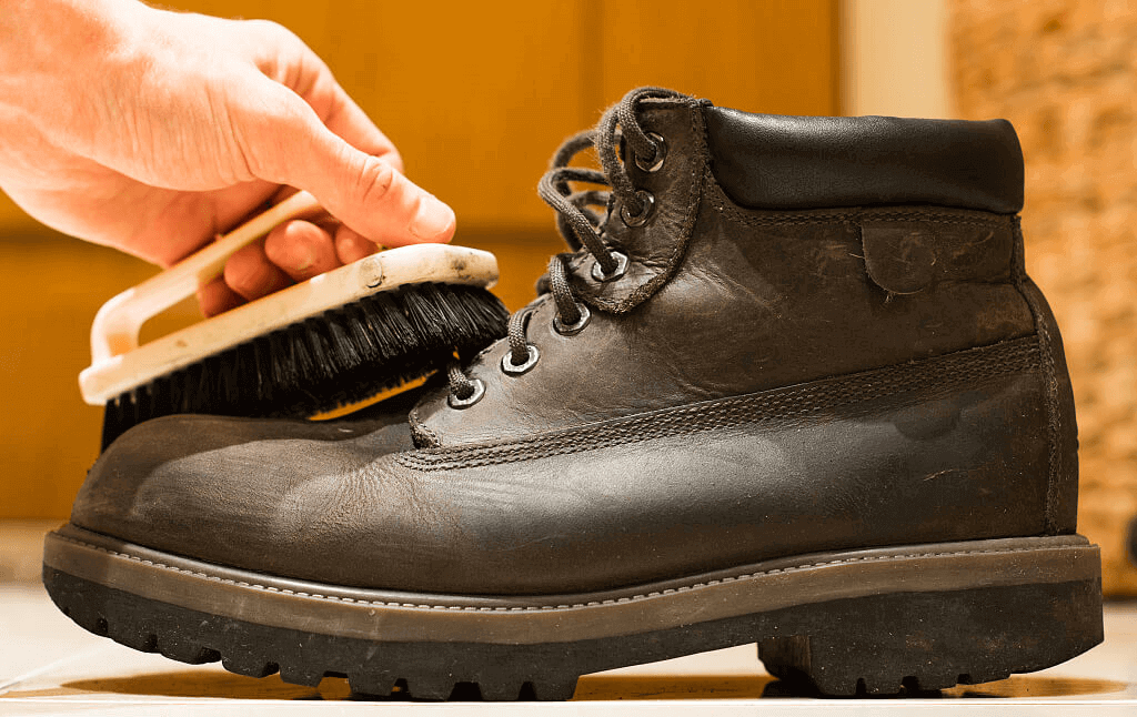 how to clean boots with items in the kitchen -KalKal