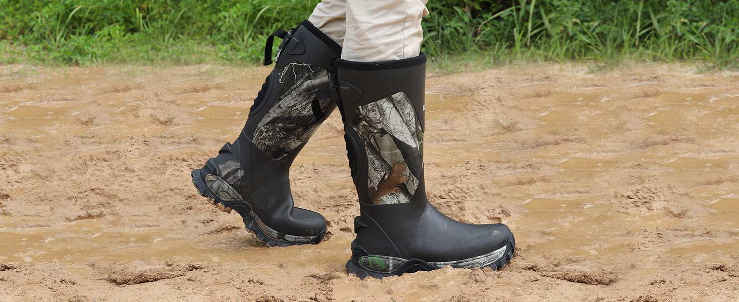 mud boots for hunting