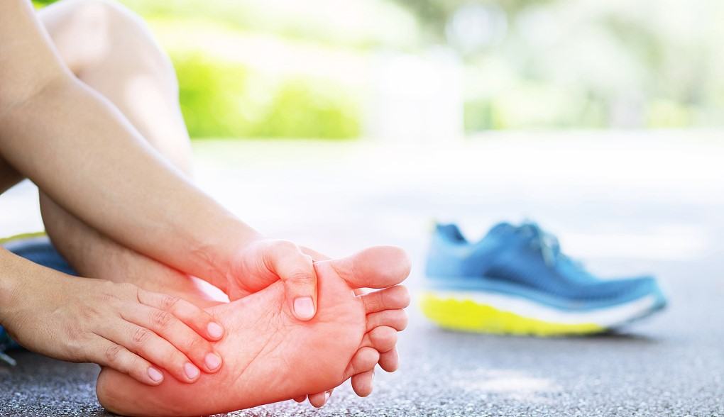 Foot Pain from Plantar Fasciitis