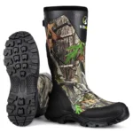 Kalkal Men's Snake Proof Hunting Boots, Insulated Rubber Boots With Snake Bite Protection