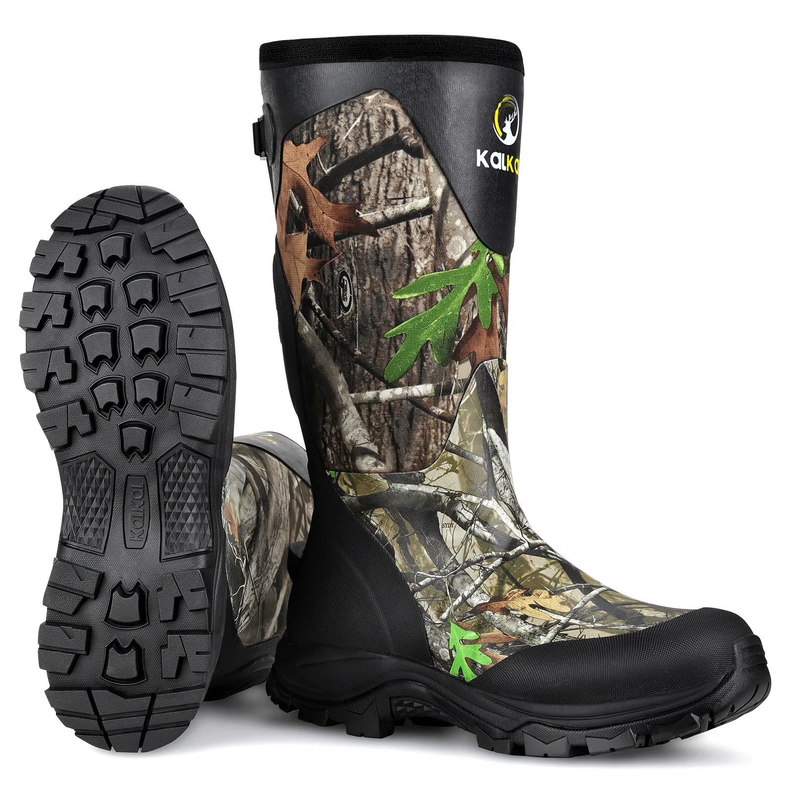Kalkal snakeproof hunting boots Kalkal snakeproof hunting boots in camo and black color