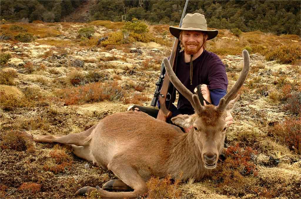hunter is hunting on Mississippi deer season