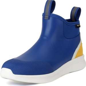 kalkal mens ankle deck boots