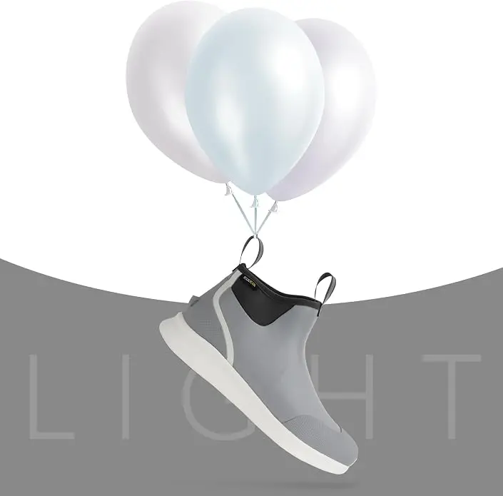 Lightweight fishing boots for men designed for easy movement on the water