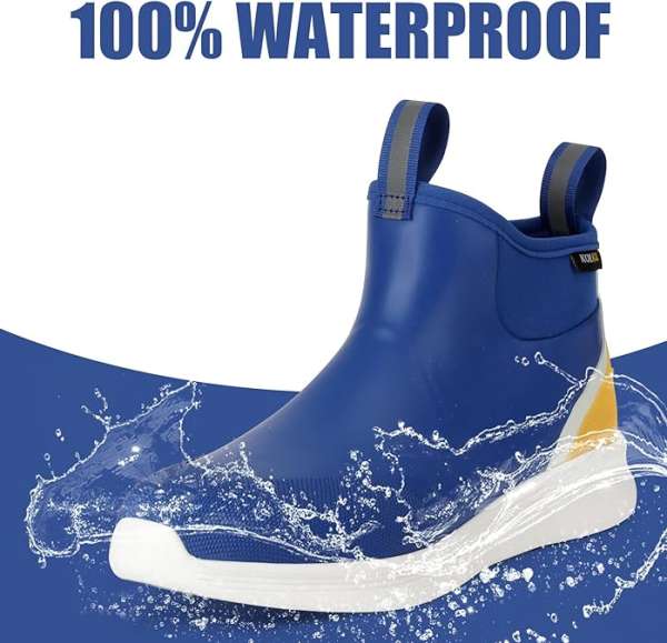 water resistant deck boots