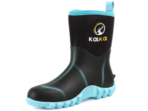 Scratch-resistant rubber boots