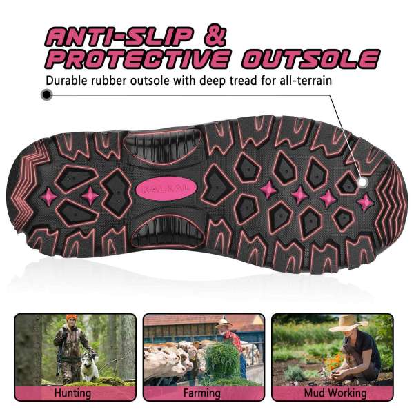 anti-slip outsole