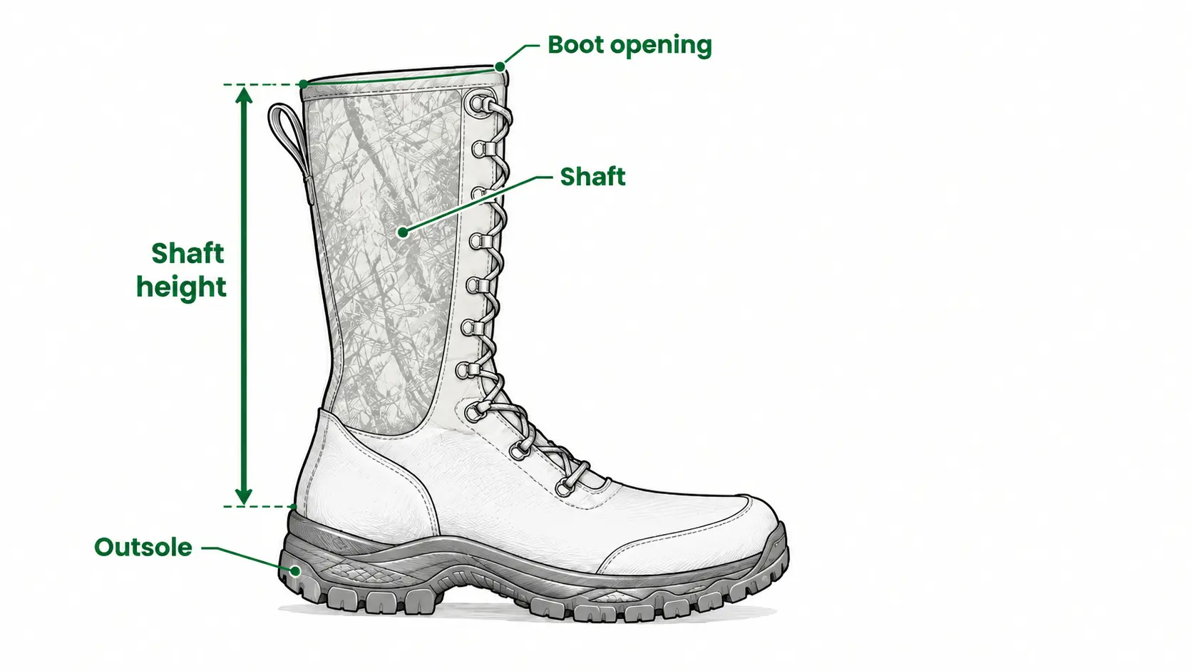 what is boot shaft height