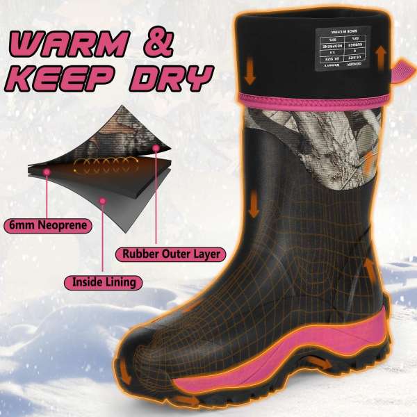 insulated women hunting boots