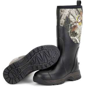 kalkal camo rubber hunting boots