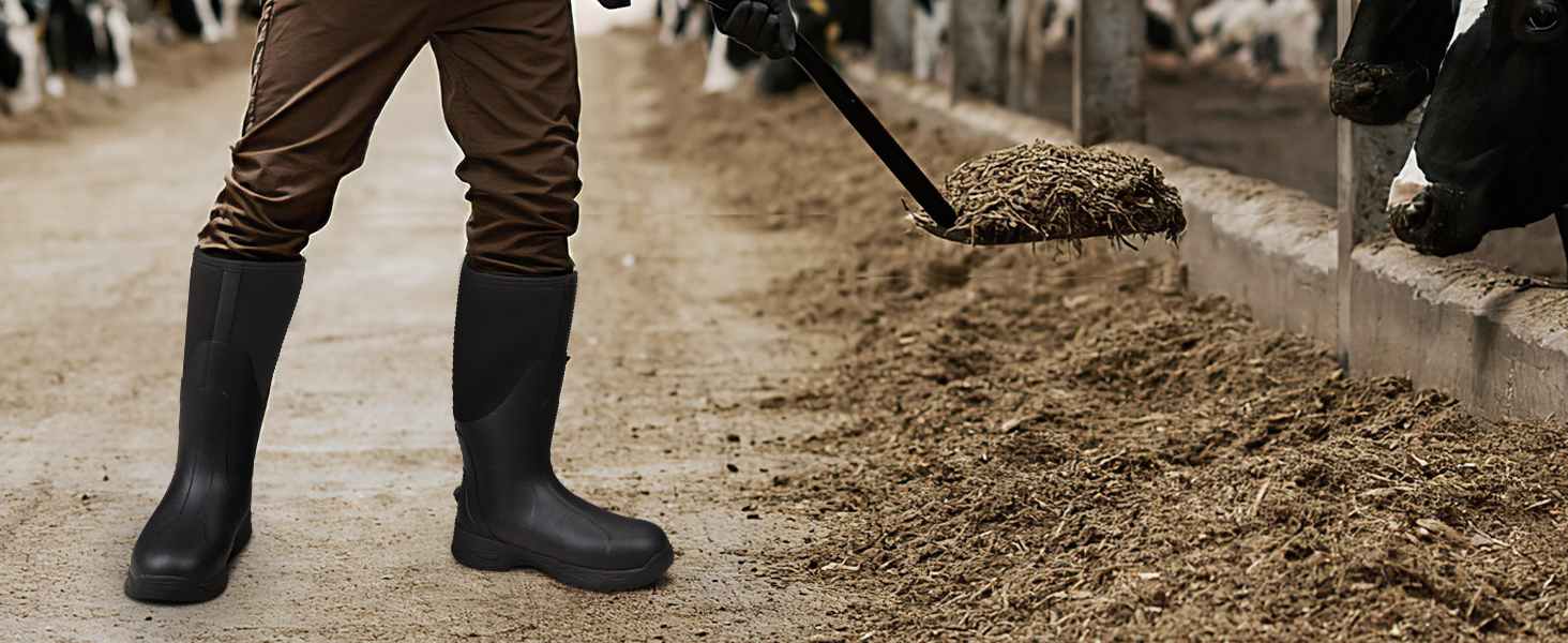 kalkal lightweight farm boots