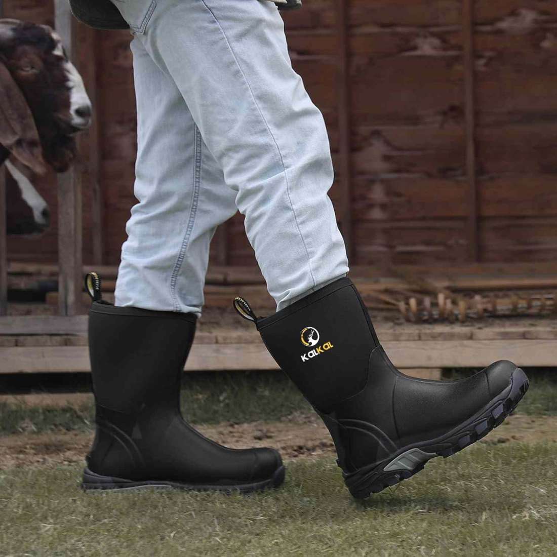 best rubber boots for farm work