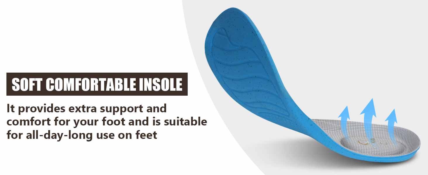 comfortable farm boots insole