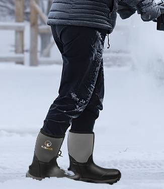 kalkal insulated rubber boots