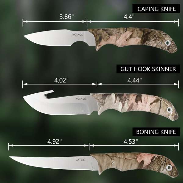 Kalkal Hunting Knife Set