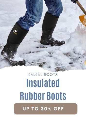 kalkal insulated rubber boots sale