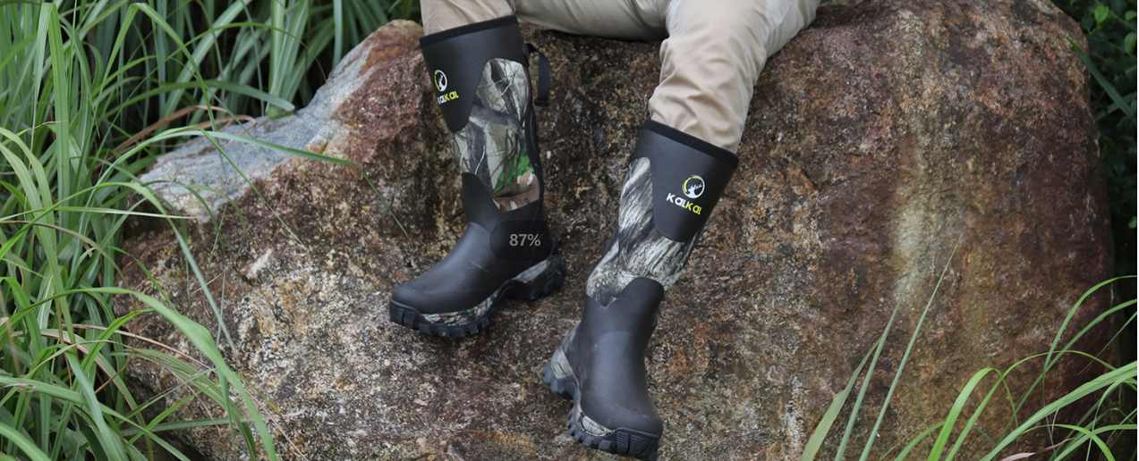 kalkal snake boots for turkey hunting