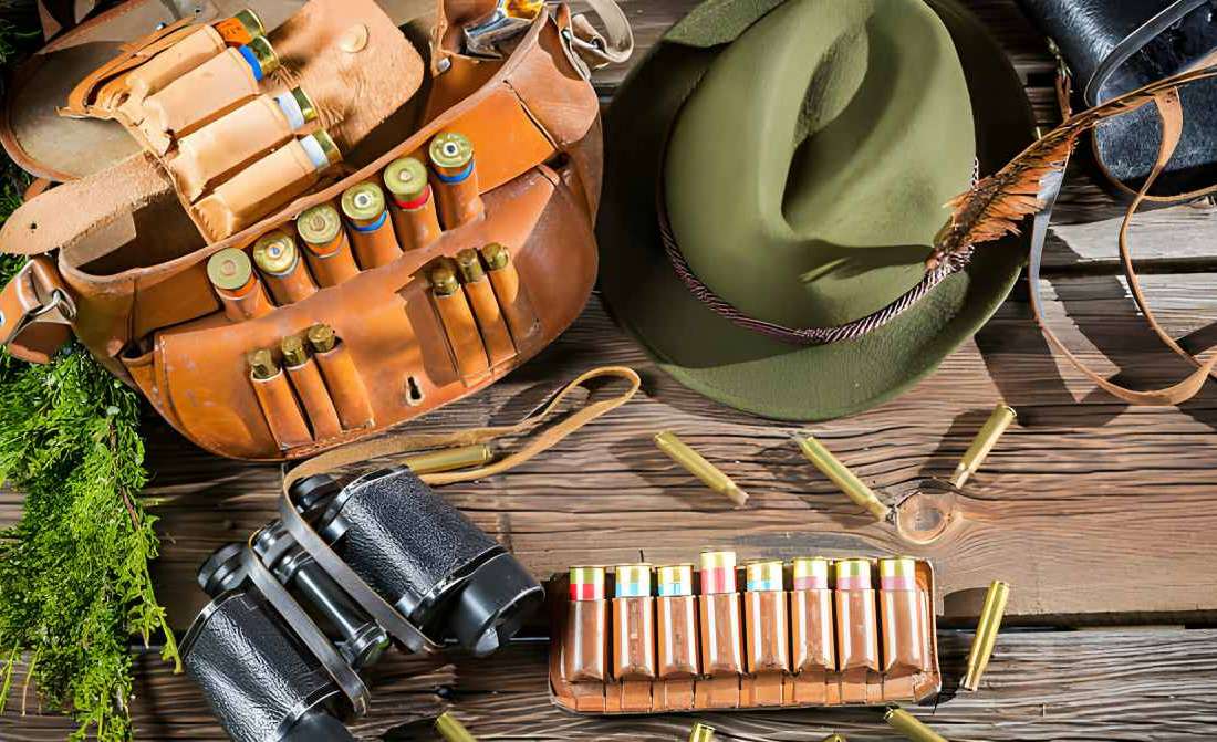 hunting gear and plan