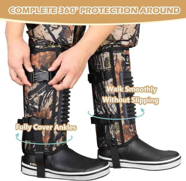 snake gaiters for boots