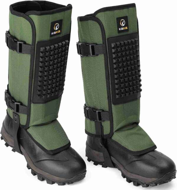 snakebite gaiter - green