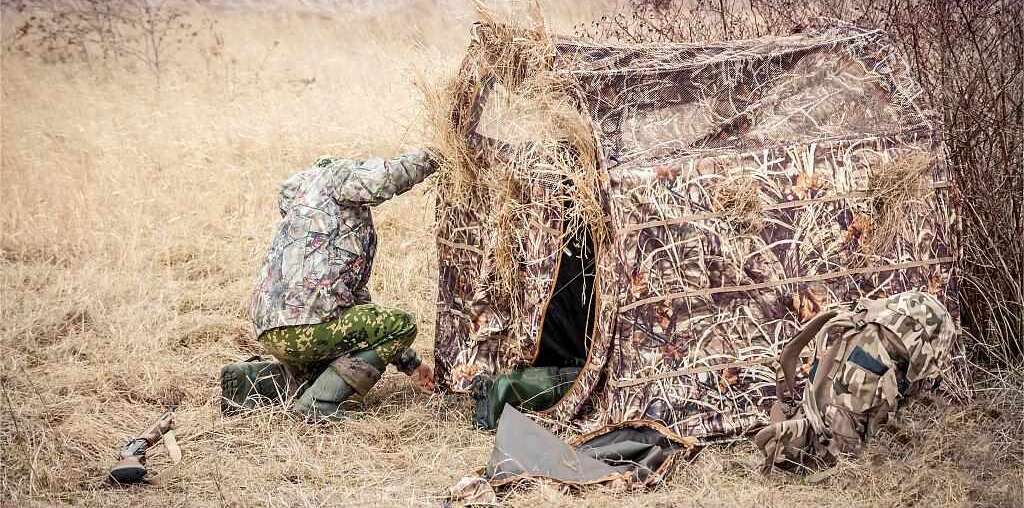 camo ground blind