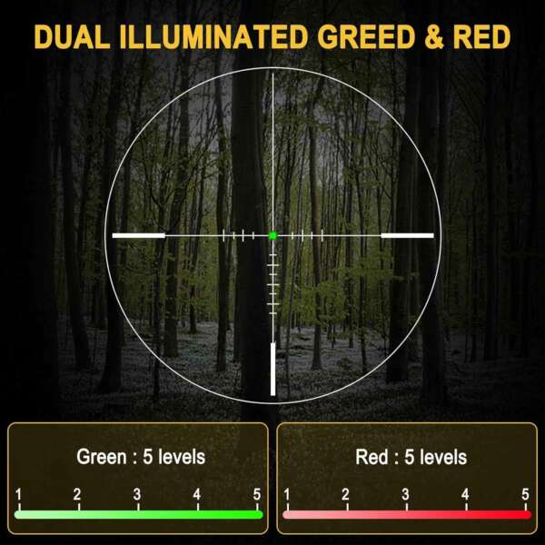 illuminated rifle scope