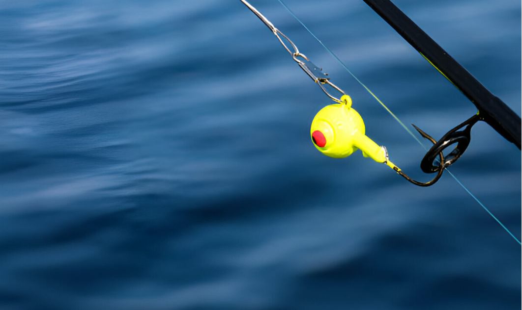 jig fishing for trout