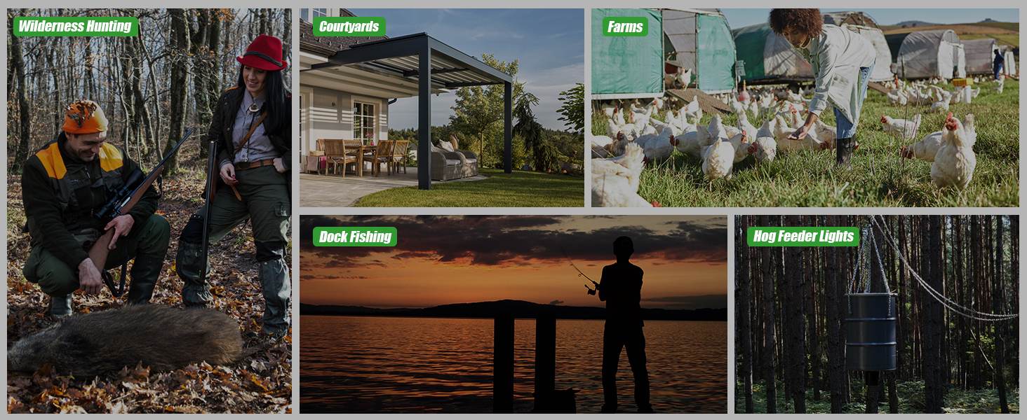 versatile hunting lights