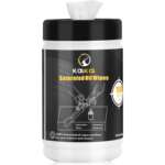Gun Oil Wipes, Disposable 100% Saturated Cleaning Patches For Guns (100PCS)