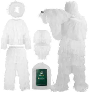 Kalkal snow ghillie suit