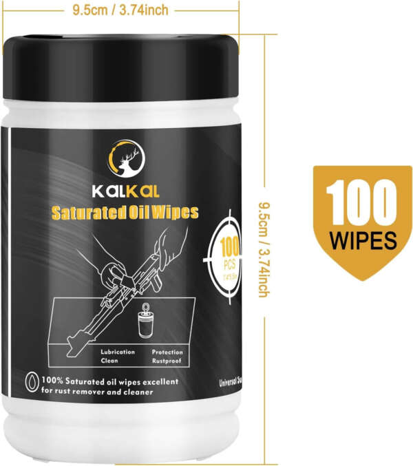 kalkal gun oil wipes product