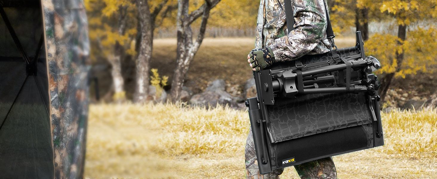 Upgrade hunting chair, more stable and durable to use