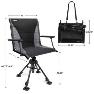 hunting chair sizes