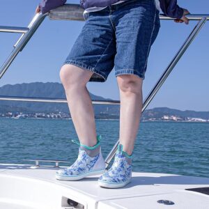 kalkal boating boots - perfect for wearing on wet deck and stay safey and comfy