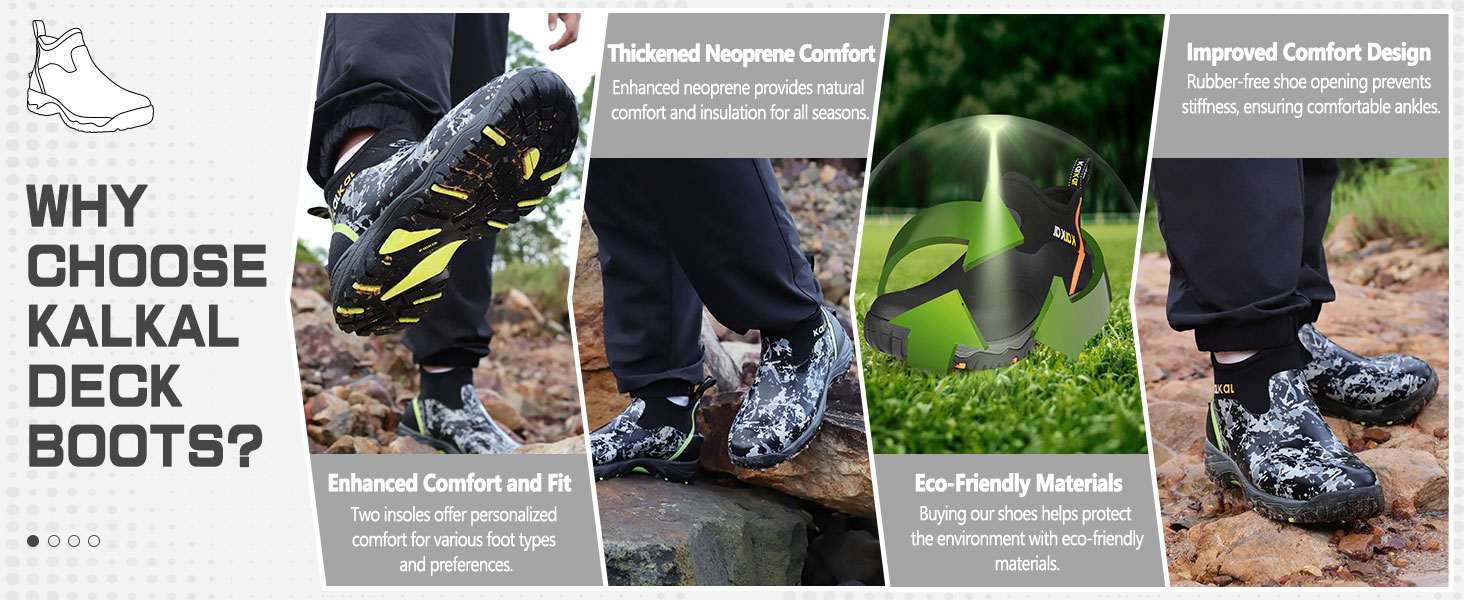 why choose kalkal sport deck boots
