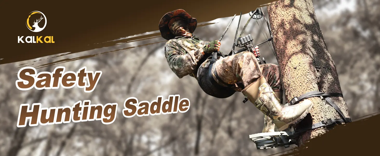 KALKAL saddle hunting gear in a real hunting environment