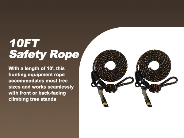 25KN safety rope for secure hunting