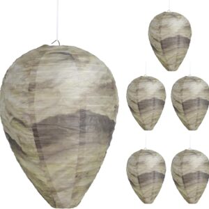 6 pack wasp fake nest