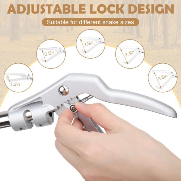adjustable snake grabber tool