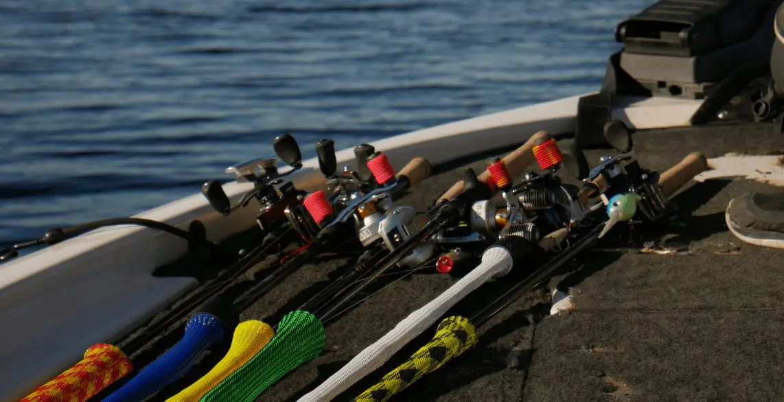 Different types of fishing rods - Photo by Richard R