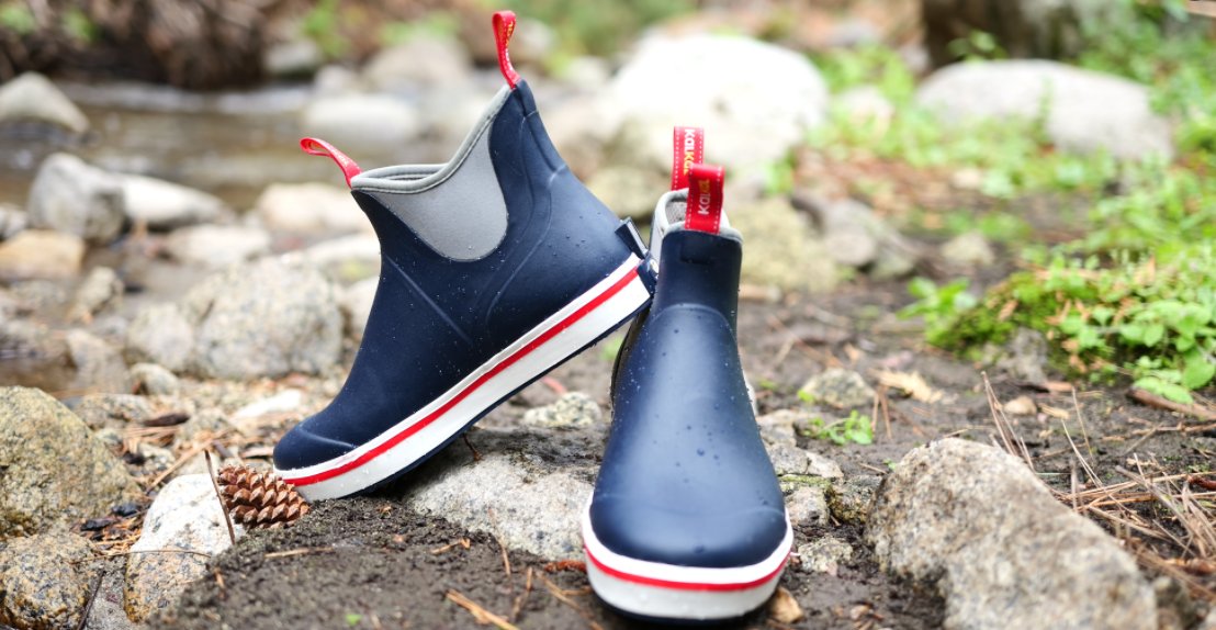 kalkal deck boots are durable and easy to clean